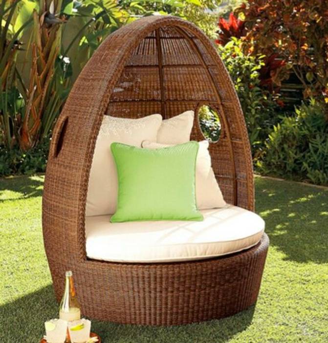 Sun Bed : Outdoor Furniture in Delhi, Studio Machaan : Outdoor and Garden Furniture in Delhi Studio Machaan : Outdoor and Garden Furniture in Delhi Taman Modern Furniture