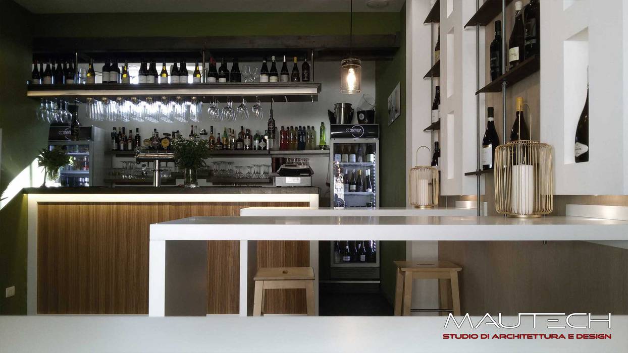 Lounge bar a Cianciana (AG) by Studio Mautech, Studio Mautech Studio Mautech Ruang Komersial Bar & Klub