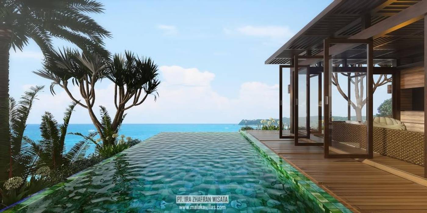 1 Bedroom Views Skye Architect Ruang Komersial Kayu Wood effect Hotels