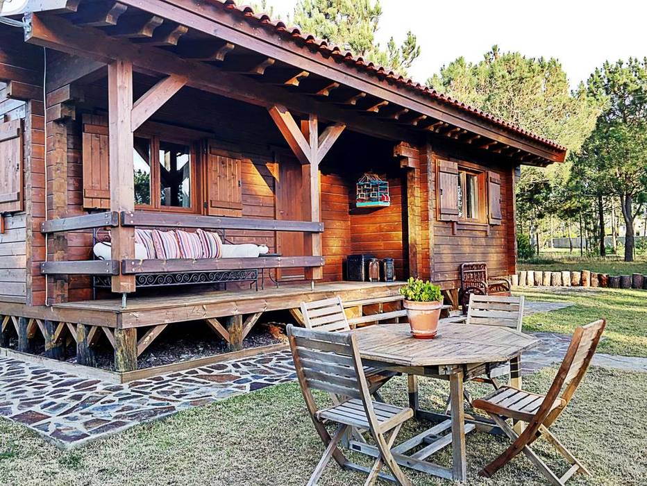 RUSTICASA | Pine Cottage | Zambujeira do Mar, RUSTICASA RUSTICASA Ahşap ev Masif Ahşap Rengarenk