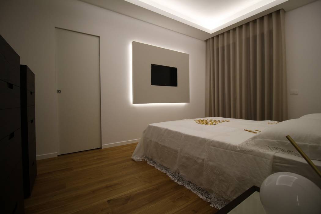 Appartamento a Termini Imerese PA, Giuseppe Rappa & Angelo M. Castiglione Giuseppe Rappa & Angelo M. Castiglione Dormitorios modernos