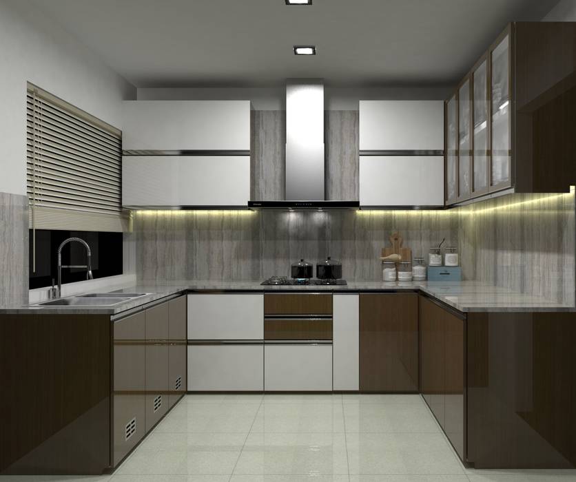INTERIOR DESIGN OF RESIDENCE, RED PAPER DESIGNERS PVT. LTD. RED PAPER DESIGNERS PVT. LTD.