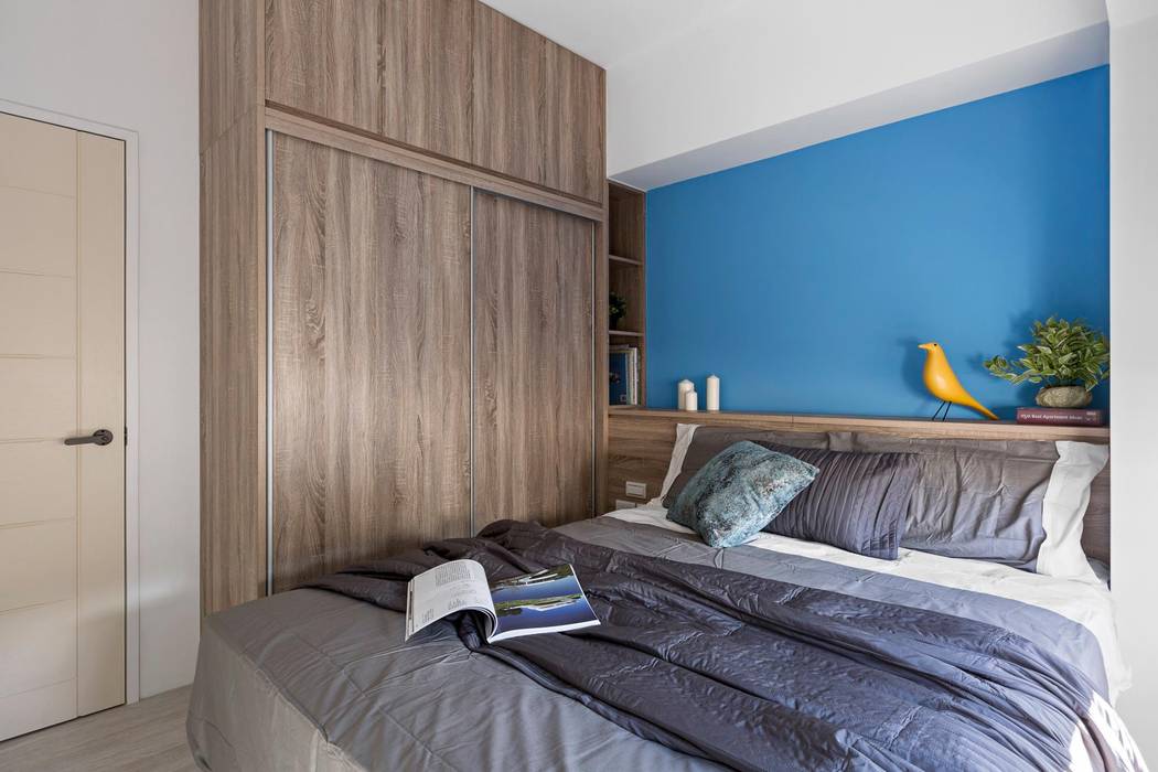 樸．淨, 築川設計 築川設計 Modern style bedroom