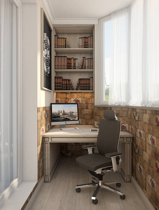 Рабочее место на лоджии | homify
