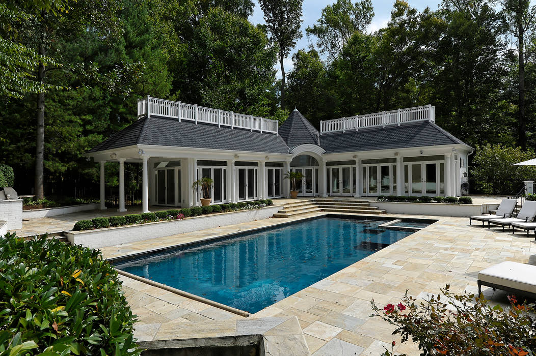 Purchase Consultation and Whole House Renovation in Potomac, Maryland BOWA - Design Build Experts Classic style pool