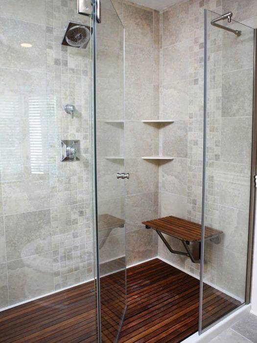 Divisiones de baño, Decoracion & Arquitectura interior Km Decoracion & Arquitectura interior Km Modern Bathroom Glass Bathtubs & showers