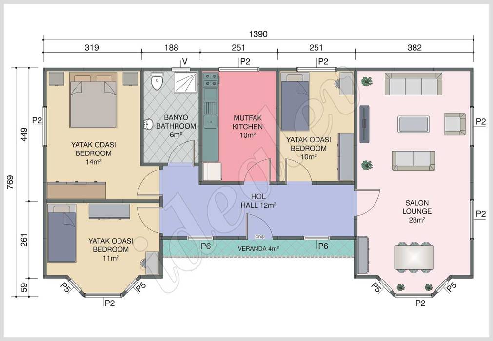 homify Rumah prefabrikasi