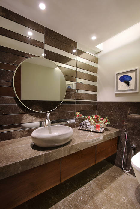 safal penthouse, USINE STUDIO USINE STUDIO Modern style bathrooms