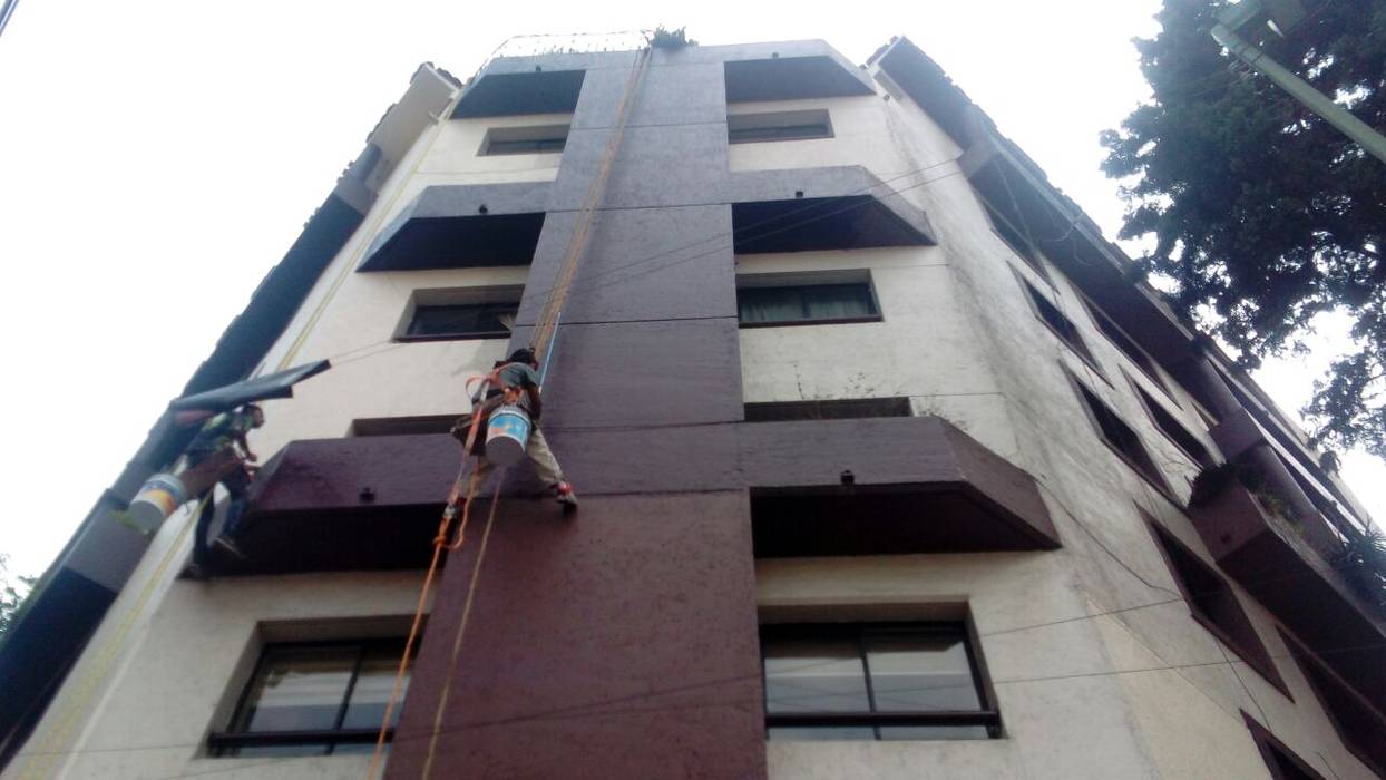 Pintura de edificios imperservicios Espacios comerciales Edificios de oficinas