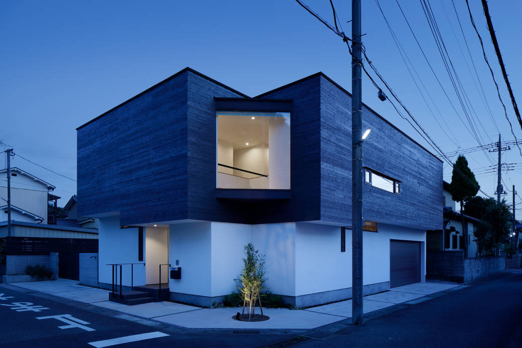 044流山Tさんの家, atelier137 ARCHITECTURAL DESIGN OFFICE atelier137 ARCHITECTURAL DESIGN OFFICE Wooden houses Wood Wood effect