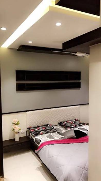 Mystic Moods,Pune, H interior Design H interior Design Modern style bedroom