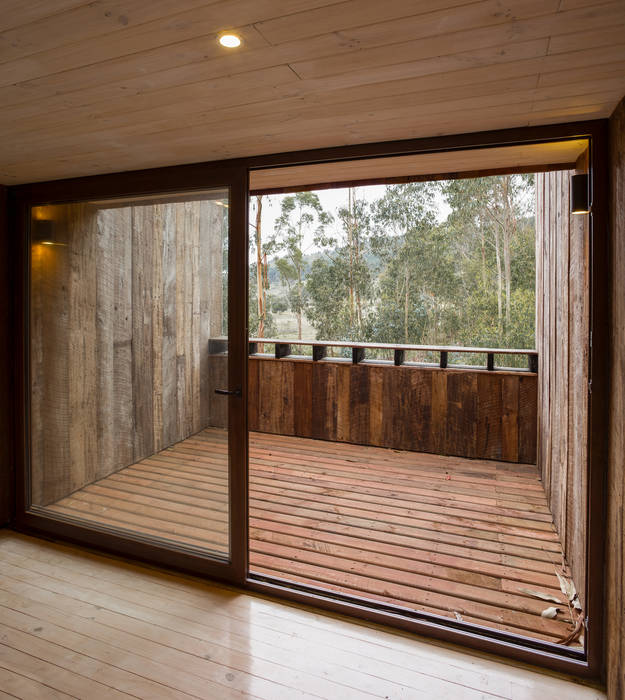 Cabaña Tunquen, Dx Arquitectos Dx Arquitectos Log cabin