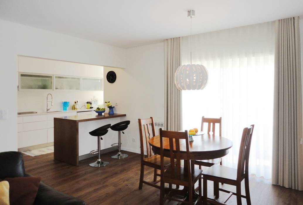 Modern dining room by GAAPE - ARQUITECTURA, PLANEAMENTO E ENGENHARIA, LDA Modern