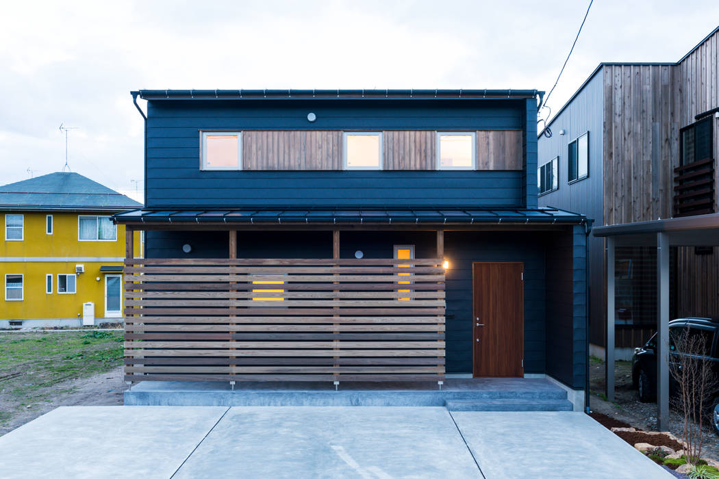 太田の家, 株式会社山口工務店 株式会社山口工務店 Wooden houses Aluminium/Zinc