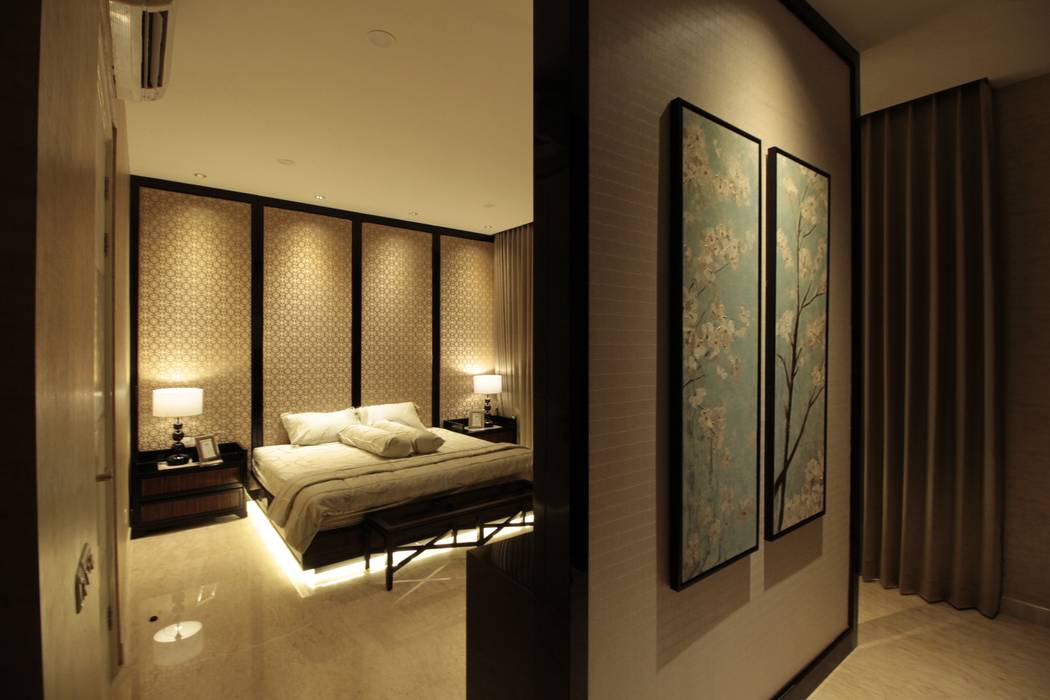 Master bedroom Kottagaris interior design consultant Kamar Tidur Modern