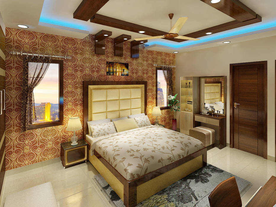 3 BEDROOM + STUDY, Srijan Homes Srijan Homes Classic style bedroom