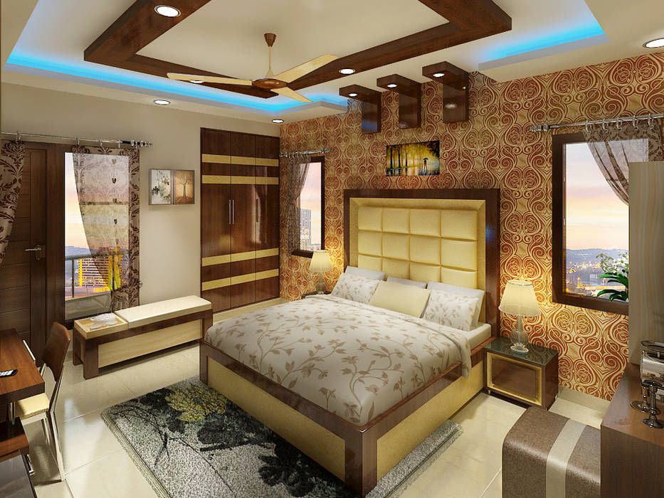 3 BEDROOM + STUDY, Srijan Homes Srijan Homes Classic style bedroom