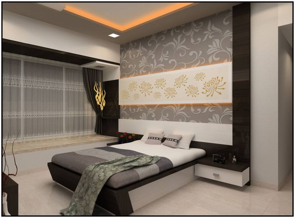 Bedroom homify Modern style bedroom