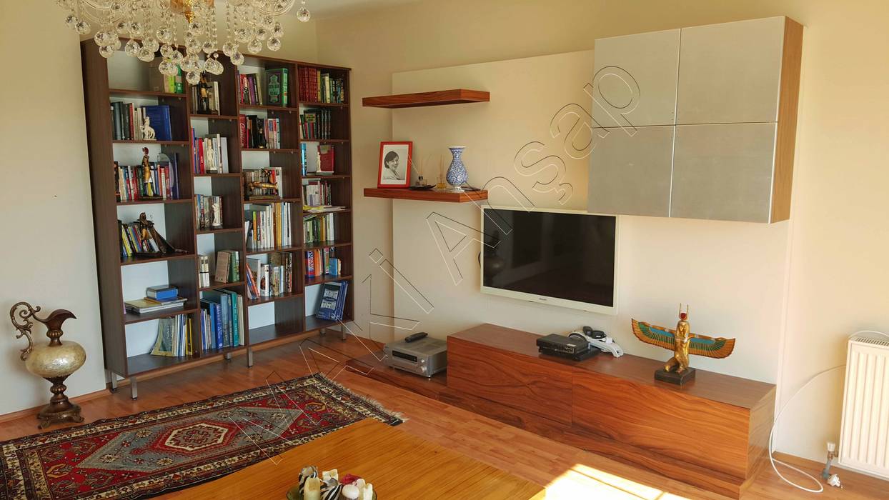 Kütüphane - Bookshelves Maki Ahşap ve Metal Mobilya San. ve Tic. Ltd. Şti. Modern Oturma Odası Masif Ahşap Rengarenk kütüphane,kitaplık,TV ünitesi,bookshelves,çalıma odası