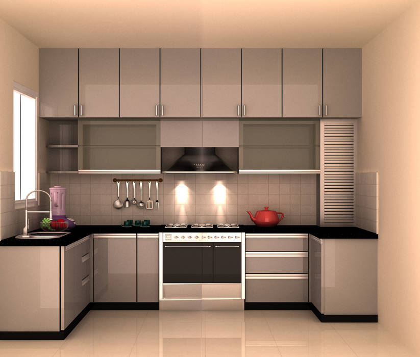 3D Works, adorn adorn Modern style kitchen