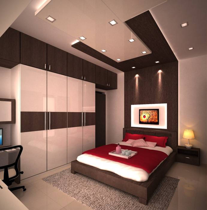 3D Works, adorn adorn Kamar Tidur Modern