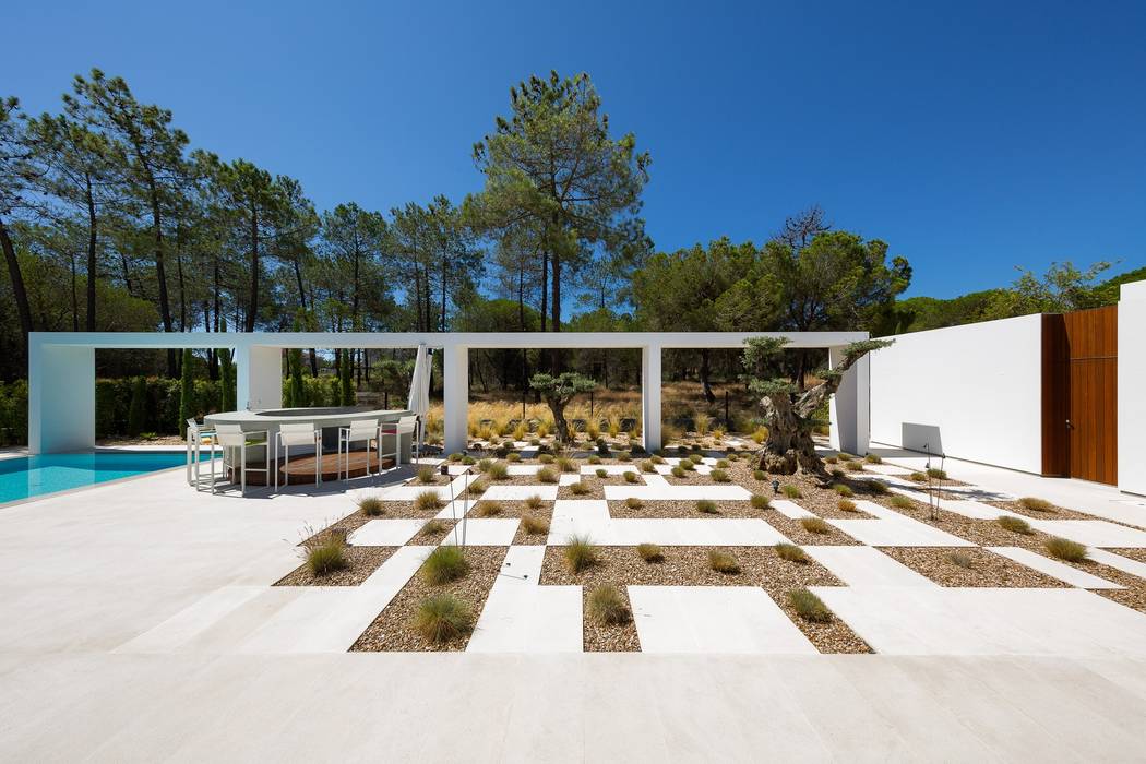 Villa Almancil, Jardíssimo Jardíssimo Jardins minimalistas