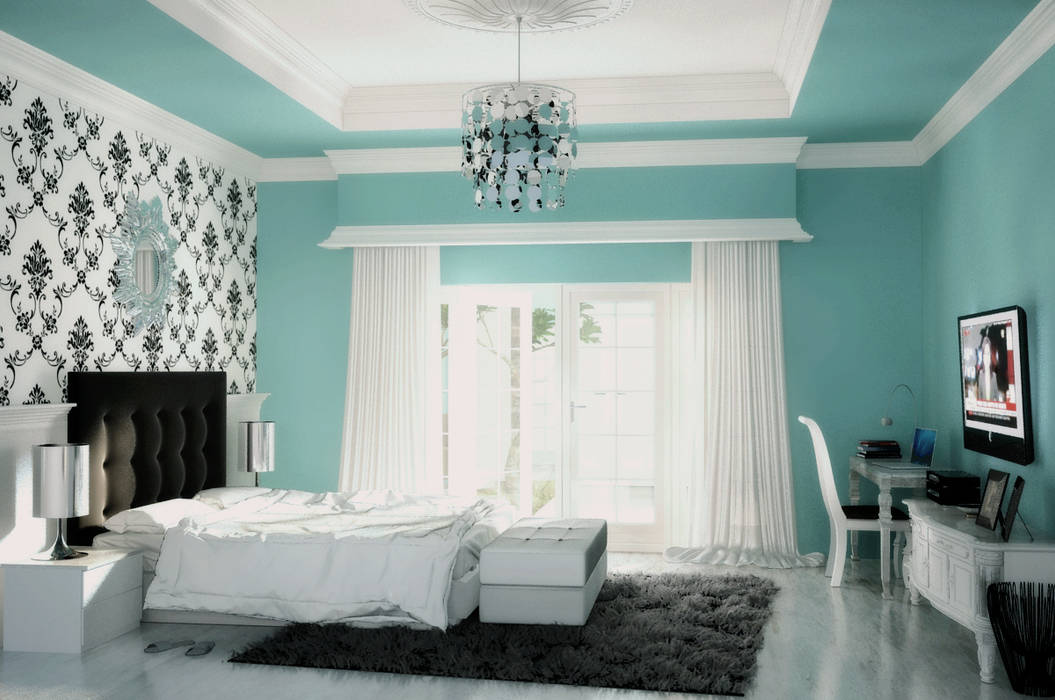 bedroom, Celcius Indonesia Celcius Indonesia Phòng ngủ phong cách đồng quê Ván ép