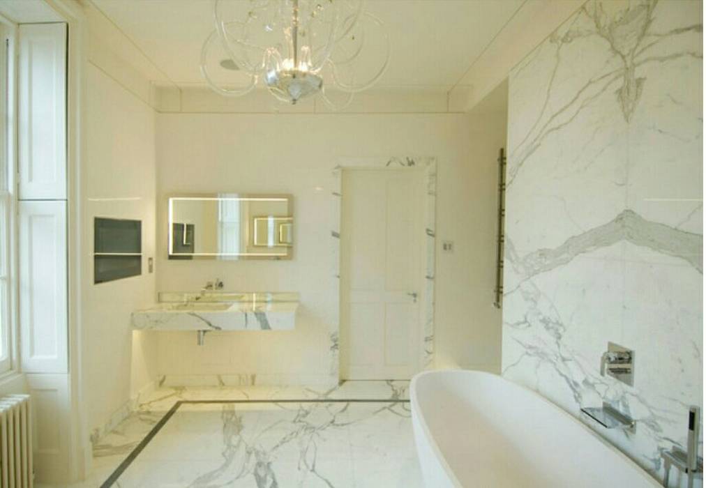 INTERNI Marble Luxury , Ashlar Marmi Pregiati Ashlar Marmi Pregiati Baños de estilo moderno Decoración