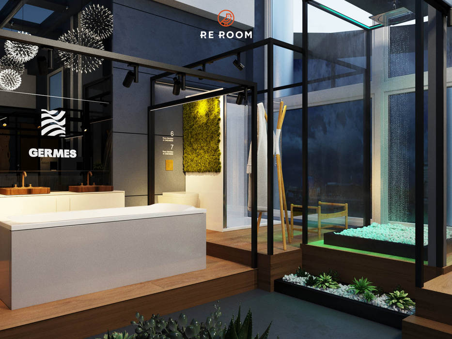 Дизайн-проект Germes, Reroom Reroom Commercial spaces Khu Thương mại