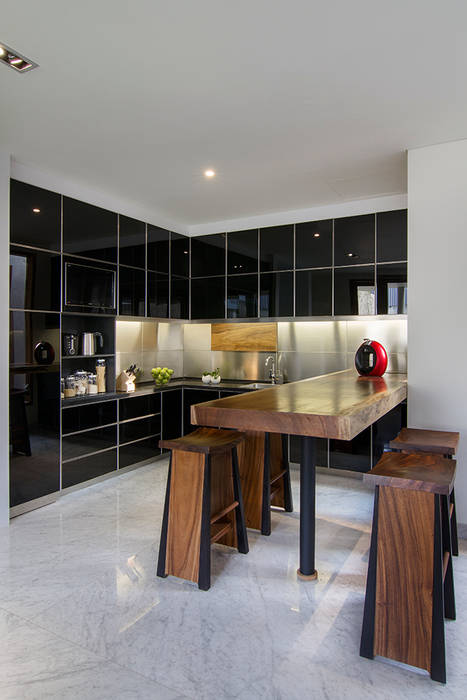 prv a131, e.Re studio architects e.Re studio architects Cozinhas modernas