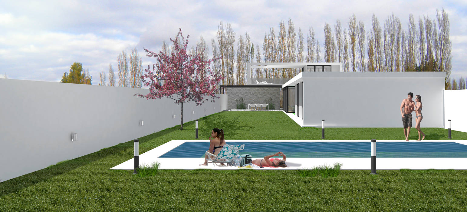 •Vivienda Venegas•, DDBB Arquitectos DDBB Arquitectos Modern houses Accessories & decoration