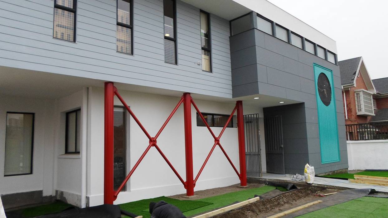 JARDIN INFANTIL "PEQUEMUNDO", [ER+] Arquitectura y Construcción [ER+] Arquitectura y Construcción Espacios comerciales Escuelas