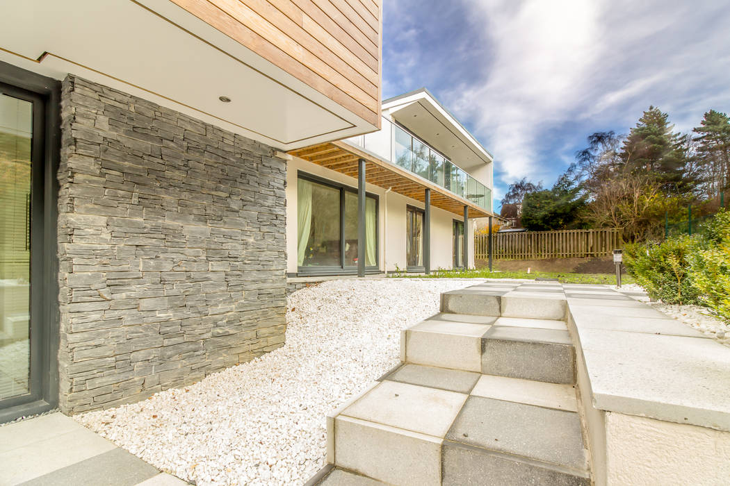 Modern Extension to a Bungalow, Edinburgh Capital A Architecture Single family home edinburgh,modern,contemporary,extension,bungalow,house