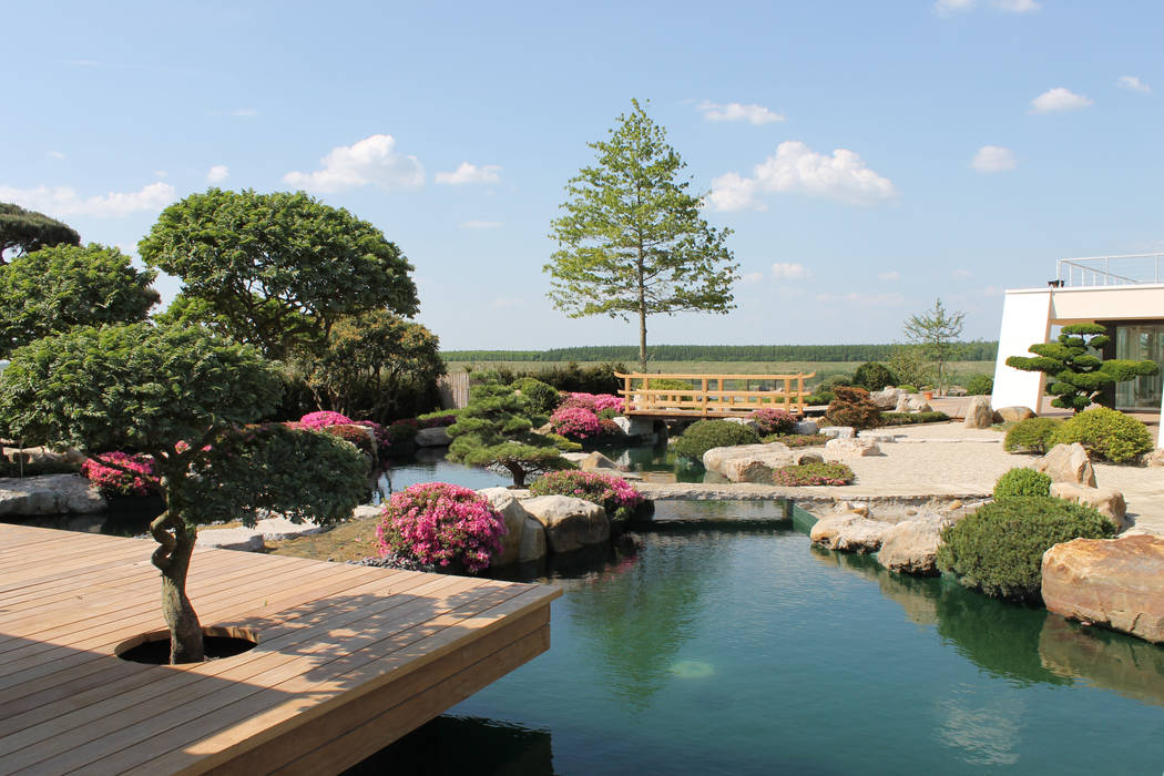 Japangarten bei Leipzig, Jürgen Kirchner Wasser + Garten Jürgen Kirchner Wasser + Garten 庭院池塘