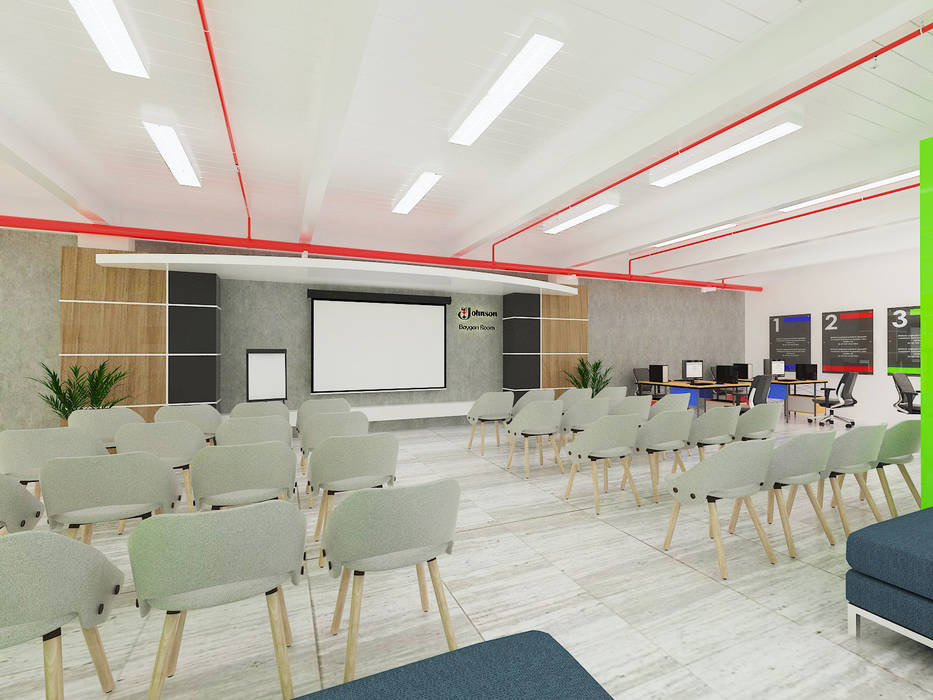 Proposal Desain Interior, Training Room SC Johnson Company, Surabaya Artisia Studio