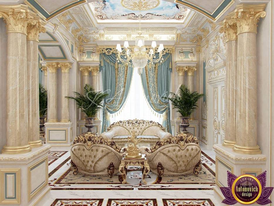 ​ Fashionable classics in interiors Katrina Antonovich, Luxury Antonovich Design Luxury Antonovich Design Living room