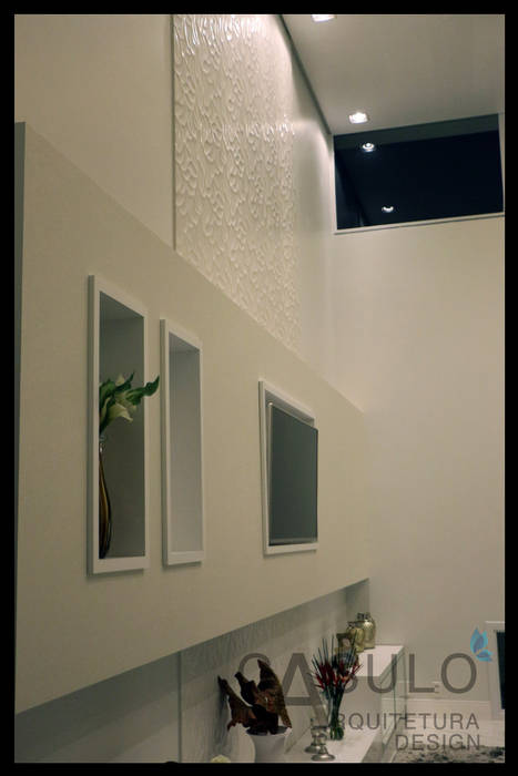 Residencia jovem e contemporanea dra., casulo arquitetura design casulo arquitetura design Ruang Keluarga Modern TV stands & cabinets