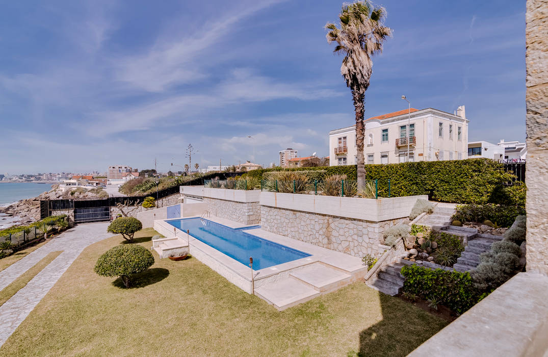 ​Luxuosa Villa S. Pedro Estoril / Lisboa - Luxury Villa S. Pedro Estoril / Lisbon, Ivo Santos Multimédia Ivo Santos Multimédia Jardins rústicos