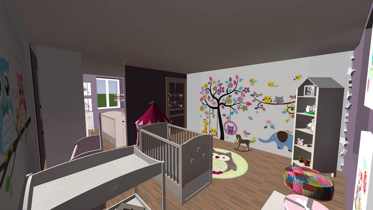 Agencement Et Decoration D Une Ferme Chambre D Enfant Moderne Par Relion Conception Moderne Homify