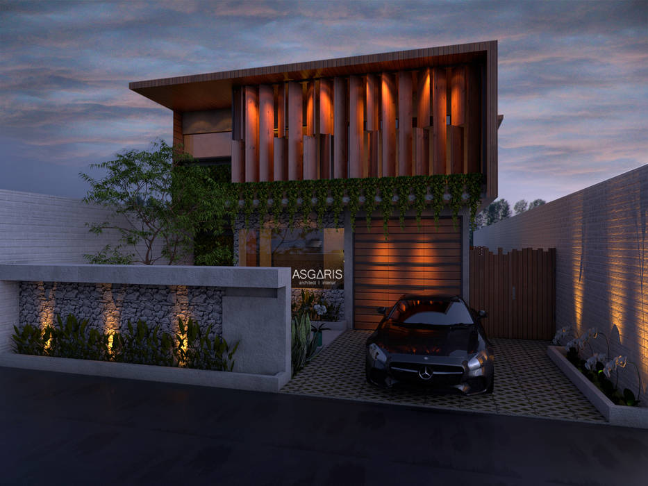 innovative and livable house, ASGARIS studio ASGARIS studio Rumah tinggal Kayu Wood effect