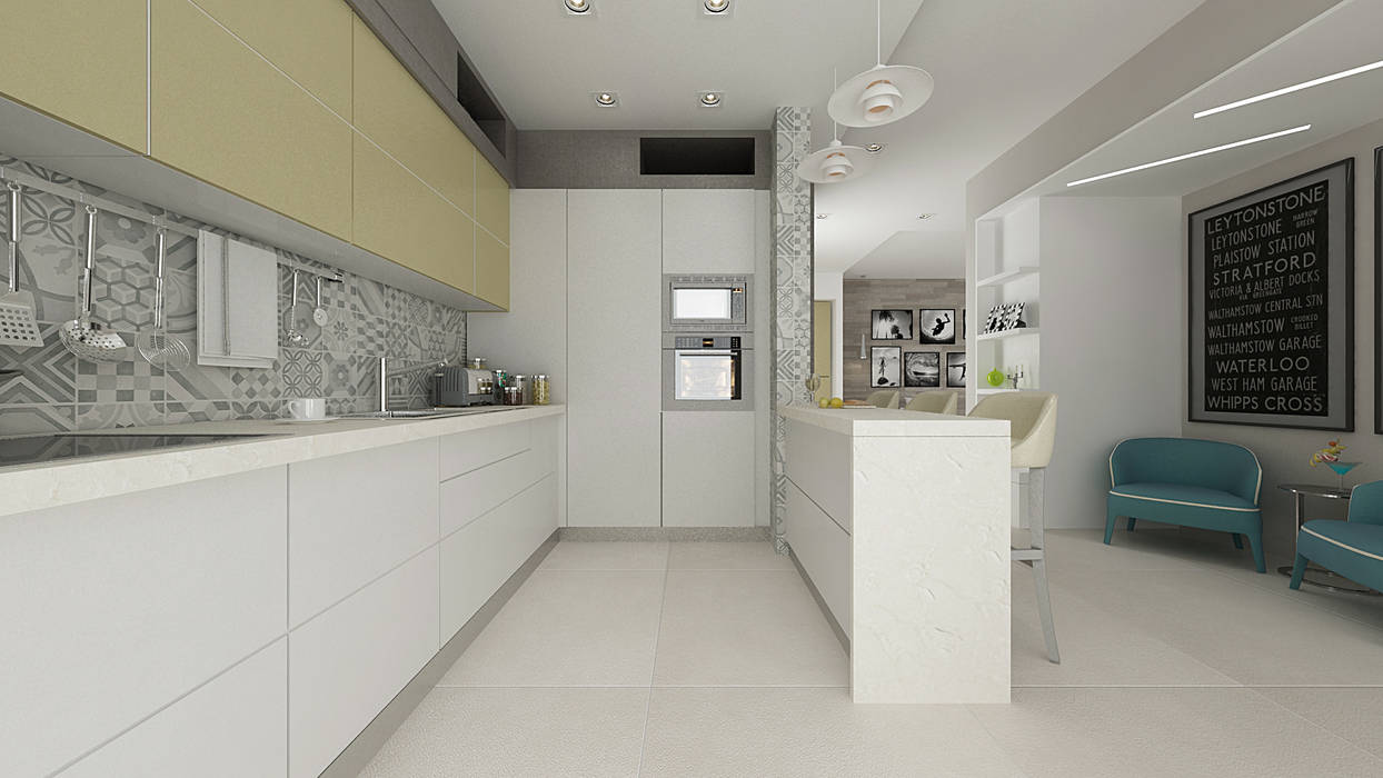 Casa GL De Vivo Home Design Cucina in stile industriale