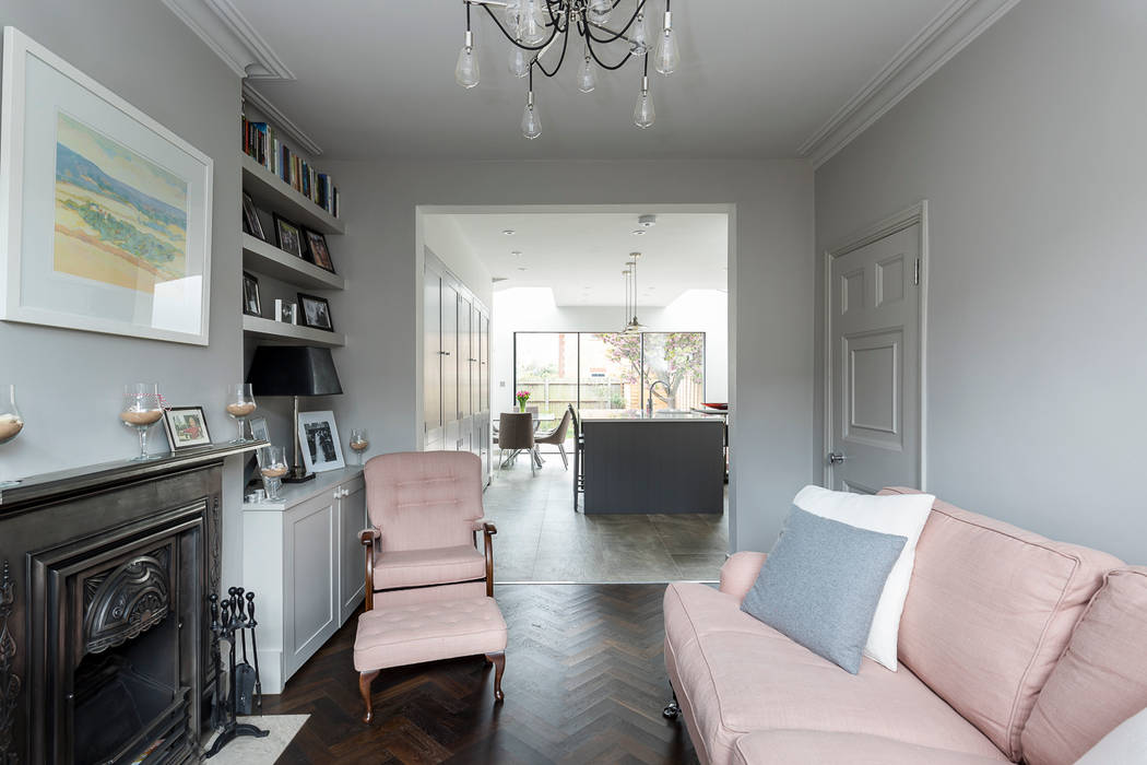 Carlton Park Avenue , R+L Architect R+L Architect Modern living room