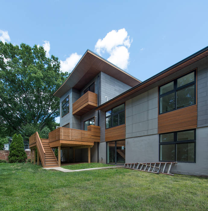 Bethesda Renovation/Addition, ARCHI-TEXTUAL, PLLC ARCHI-TEXTUAL, PLLC Casas familiares