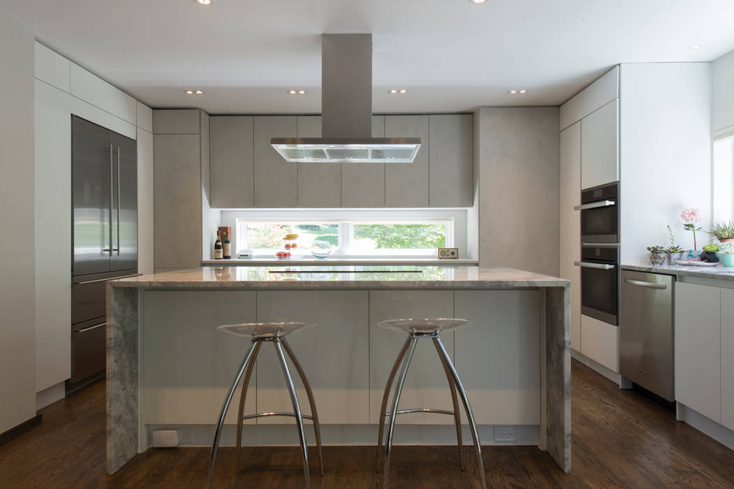 Foxhall Renovation, ARCHI-TEXTUAL, PLLC ARCHI-TEXTUAL, PLLC Built-in kitchens