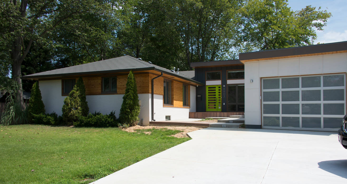 Courtyard House, ARCHI-TEXTUAL, PLLC ARCHI-TEXTUAL, PLLC Detached home