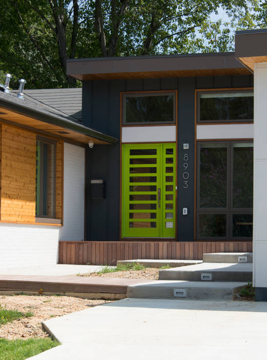 Courtyard House, ARCHI-TEXTUAL, PLLC ARCHI-TEXTUAL, PLLC Single family home