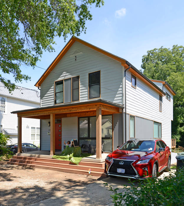 Brookland House Renovation/Addition, ARCHI-TEXTUAL, PLLC ARCHI-TEXTUAL, PLLC Müstakil ev