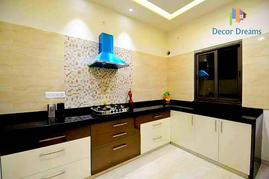 Independent Bungalow - Mr. Modi, DECOR DREAMS DECOR DREAMS Scandinavian style kitchen