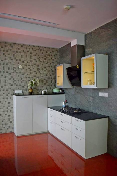 L&T South city, 3 BHK - Mr. Sundaresh, DECOR DREAMS DECOR DREAMS Built-in kitchens