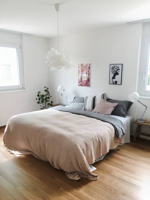 Romantisches Schlafzimmer Skandinavische Schlafzimmer Von Home Staging Nordisch Skandinavisch Homify